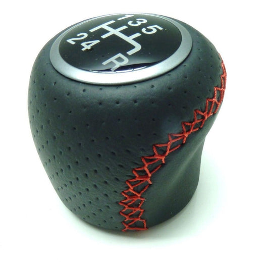 Genuine Fiat Leather Gear Knob - 5 Speed - Fiat Punto Evo Racing | 55346110