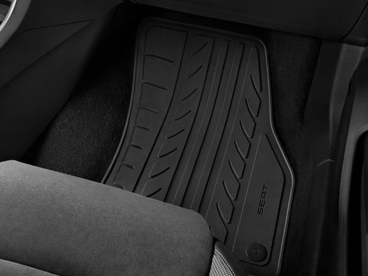 Genuine Front / Rear Rubber Mats - SEAT Ateca / Tarraco 2017 Onwards | 575061500A041
