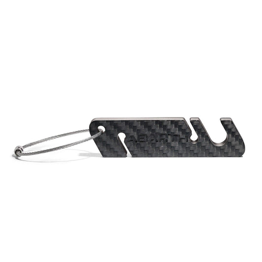 Carbon Effect Key Ring - Abarth | 6002350217