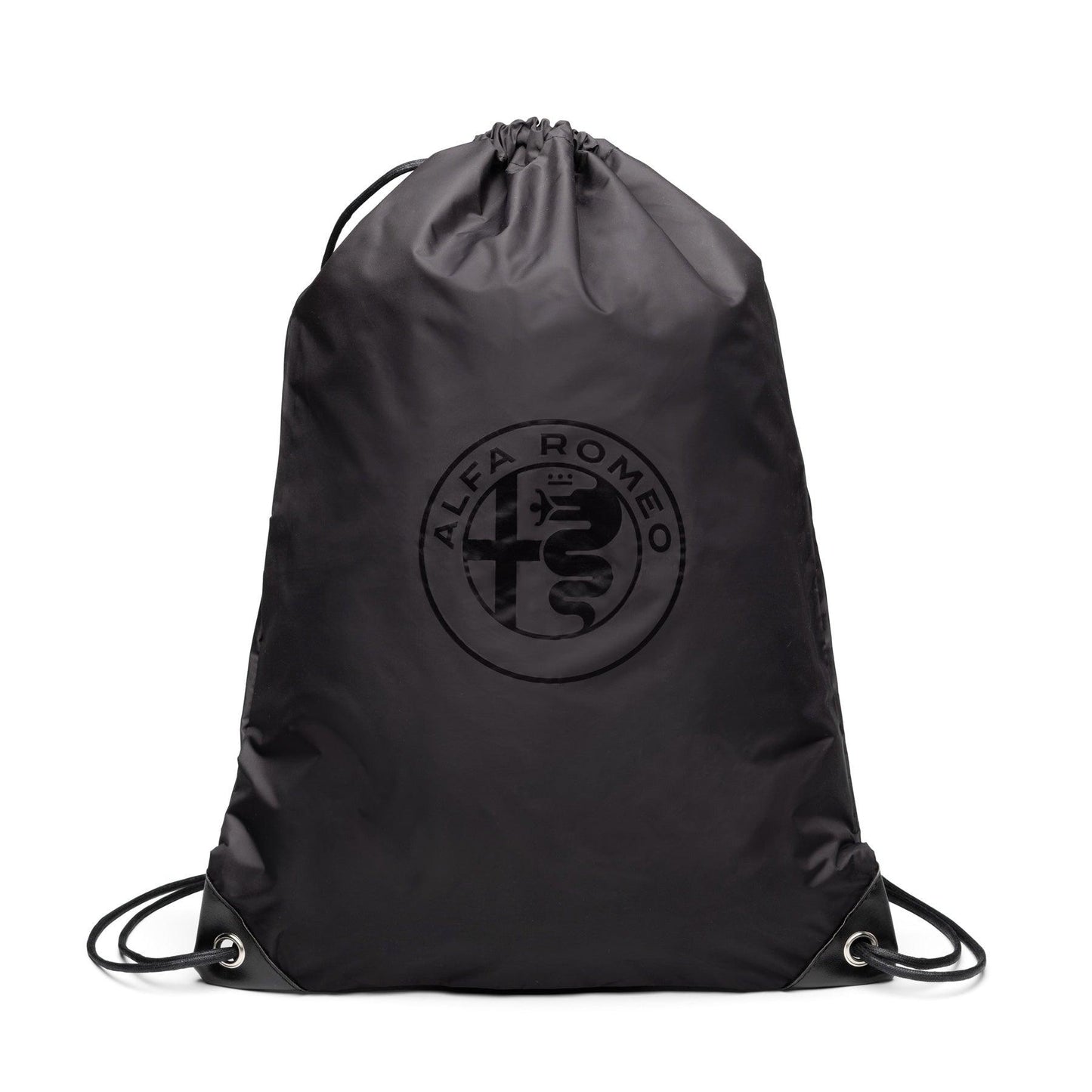 Black Draw String Bag - Official Alfa Romeo Merchandise | 6002350572