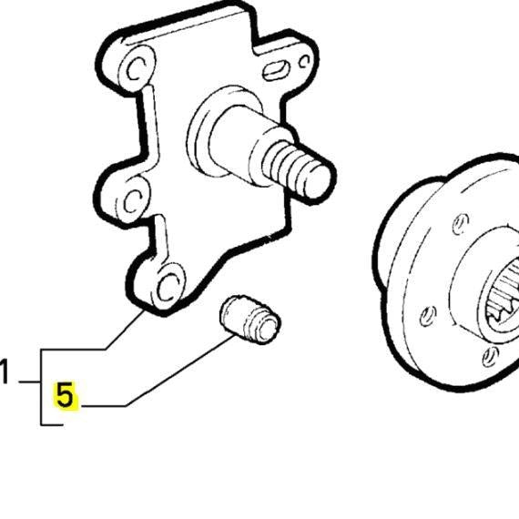 Rear Hub / Suspension Bush - Alfa Romeo 147, 156, GT | 60682636