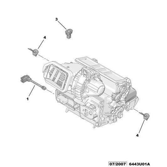 Brightness Sensor - Citroen C5 2008-2021 Diesel | 643693