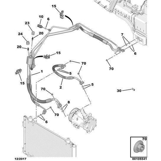 Protective Section - Citroen Berlingo 2015-2018 Petrol | 6556EP
