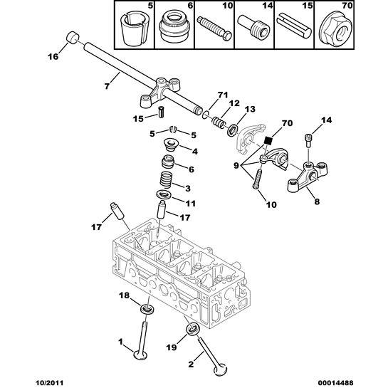Citroen Saxo 1996-2004 Base Nut | 6936A0
