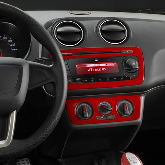 Emotion Red Air Conditioning Decorative Set - SEAT Ibiza 2010-2015 | 6J0064702R
