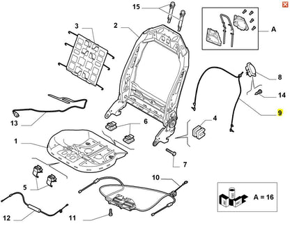 Genuine Fiat Cable Assy | 71749275