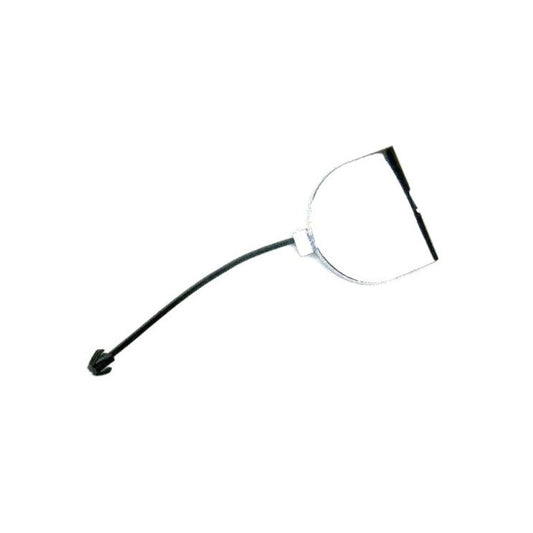 Genuine Chrome Rear Tow Eye Cover - Fiat 500 | 735455393