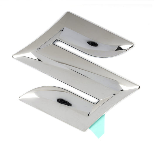 Genuine Front Chrome 'S' Emblem - Suzuki | 77811-65J00-0PG