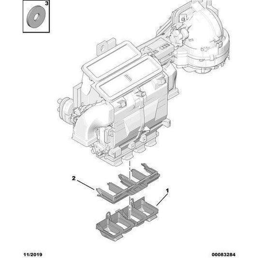 Fixing Clip - Citroen Berlingo 2015-2018 Petrol | 795309