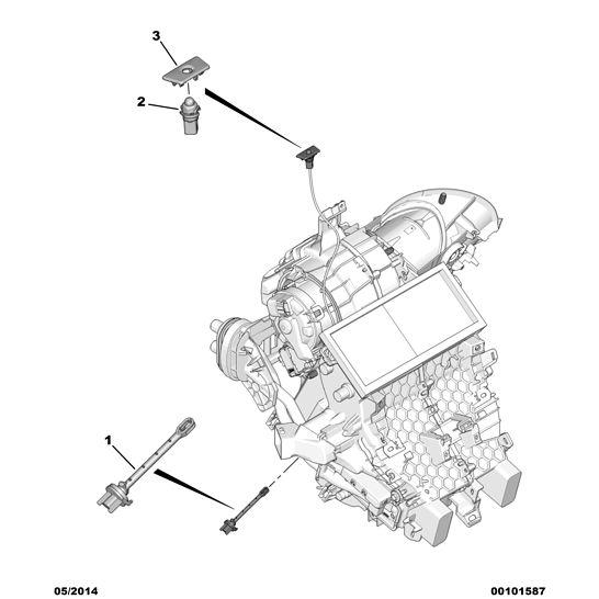 Petrol Sun Sensor Bracket - Citroen C3 2015-2021 | 8211XJ