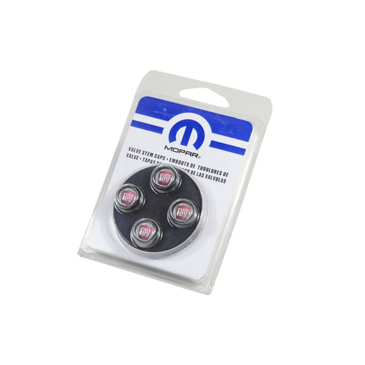 Genuine Black Valve Caps - Fiat | K82213717AB