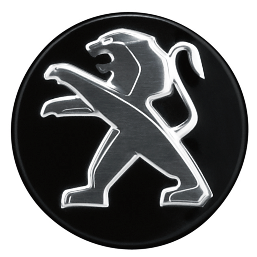 Genuine Aluminium Wheel Caps Black - Peugeot RCZ 2009-2015 | 1622961980