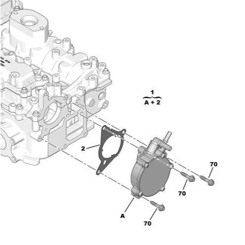 Vacuum Pump Seal - Citroen Berlingo 2015-2018 Petrol | 9801728380