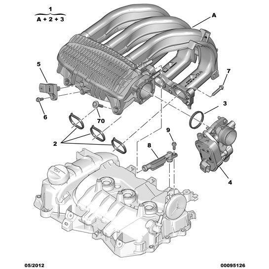 Genuine Peugeot Intake Valve Seal Piece - Citroen C3 2009-2013 Petrol | 9800894880 | 9800894880
