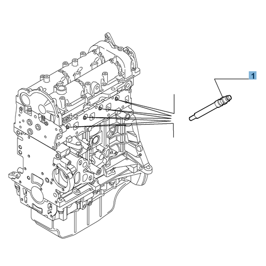 Glow Plug - Fiat Grande Punto 1.3 Diesel | 46796050