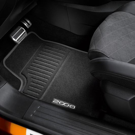Genuine Peugeot Floor Mats Velour - Peugeot 2008 2019-2021 | 1656240180 | 1656240180