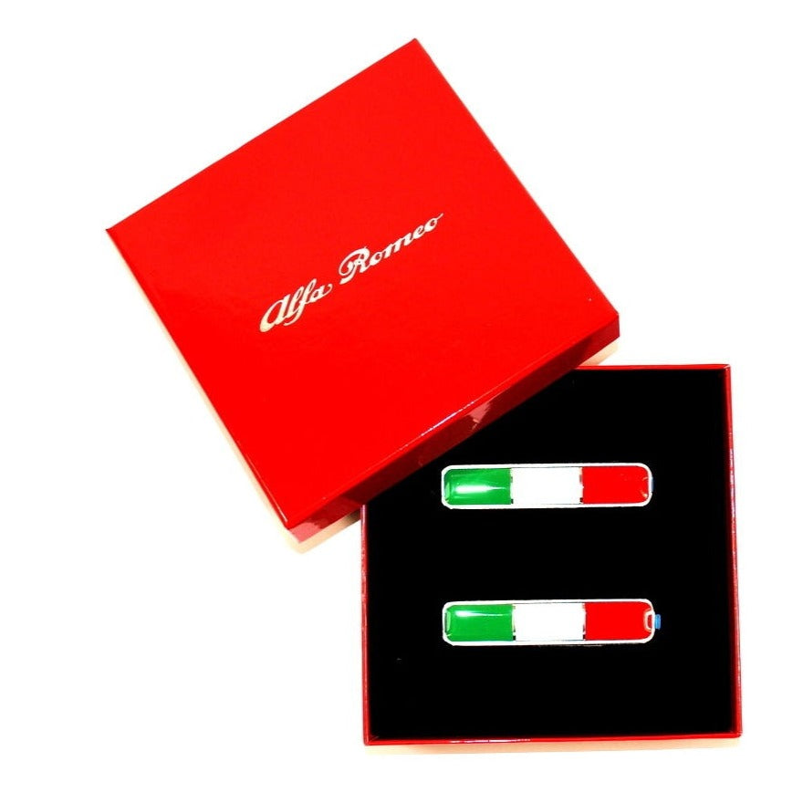 Genuine Italian Flag Badge - Alfa Romeo 4C | 71807227
