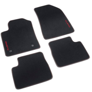 Genuine Carpet Mats For Mta Version - Alfa Romeo Giulietta - Red Accents | 50290063