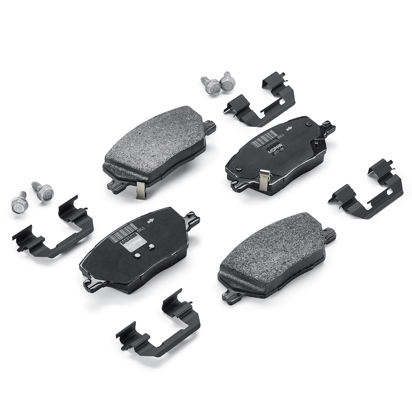 4x Rear Disc Brake Pad - Fiat Nuovo Ducato | 77367094