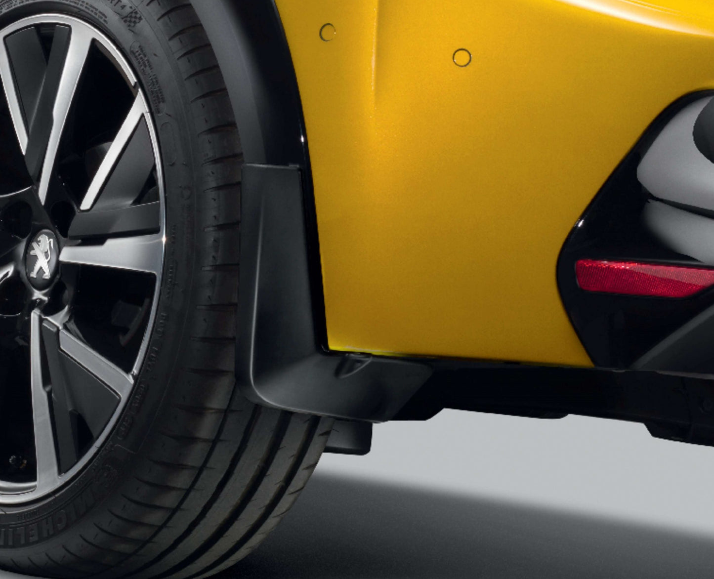 Genuine Peugeot 208 2019-2021 Rear Mud Flaps Styled Extra Wide | 1635053880