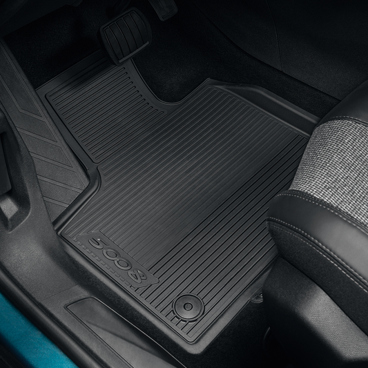 Genuine Peugeot Floor Mats Rubber - Peugeot 5008 2016-2020 | 1616435480 | 1616435480