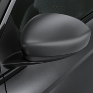 Genuine Matt Grey Mirror Covers - Fiat 500 Ev | 50290320