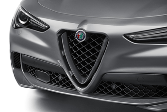 Genuine Front Grille With Matt Miron Insert - Alfa Romeo Stelvio Qv Version | 50903640