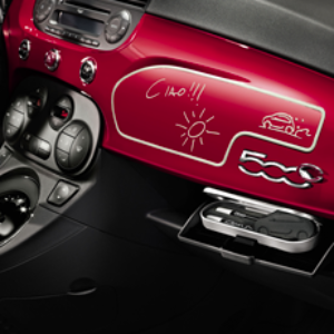 Genuine White Board For Black Dash - Fiat 500 | 71805811