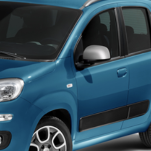 Genuine Mirror Covers - Fiat Panda - Grey | 735551000