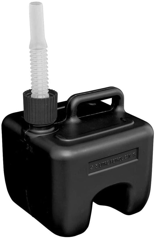Sealey Stackable Fuel Can 3L - Black | JC3B