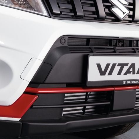 Front Bumper Centre Accent Line - Genuine Suzuki Vitara - Bright Red | 990E0-86R12-Zcf