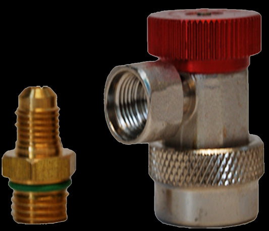 Auto Air R134A Red High Side Quick | 411059C