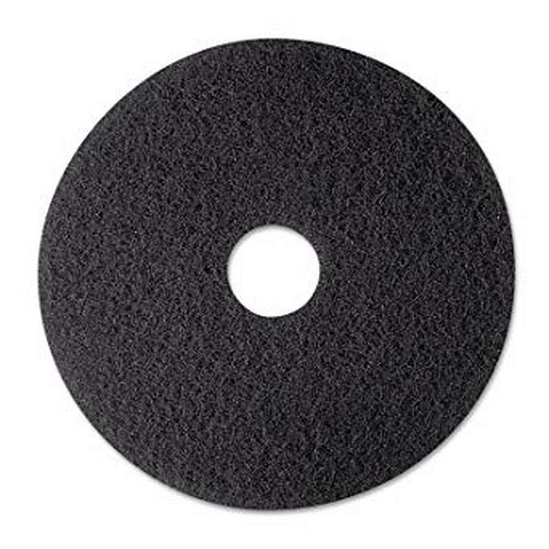 Black Floor Pad 17"" Pack Of 5 | NHJP940110