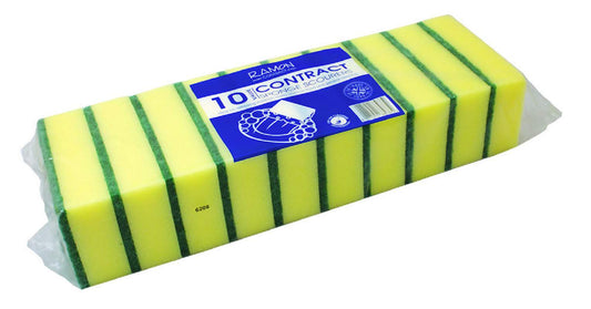 Sponge Scourers Pack Of 10 | SU016