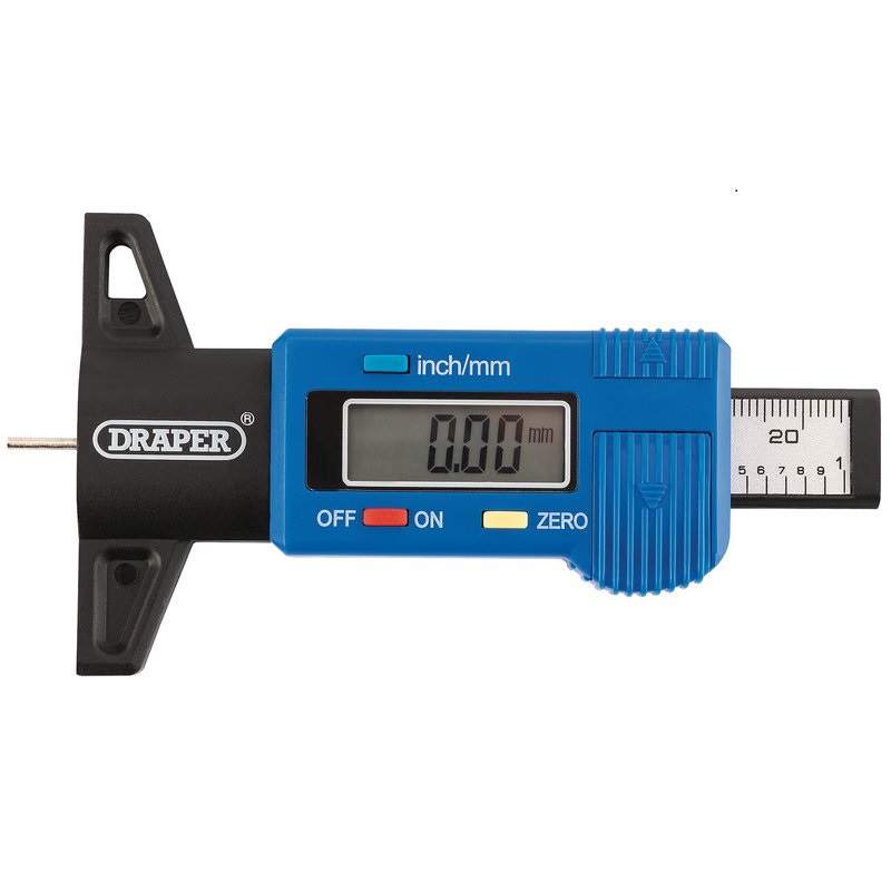 Draper Digital Tread Depth Gauge | 92224