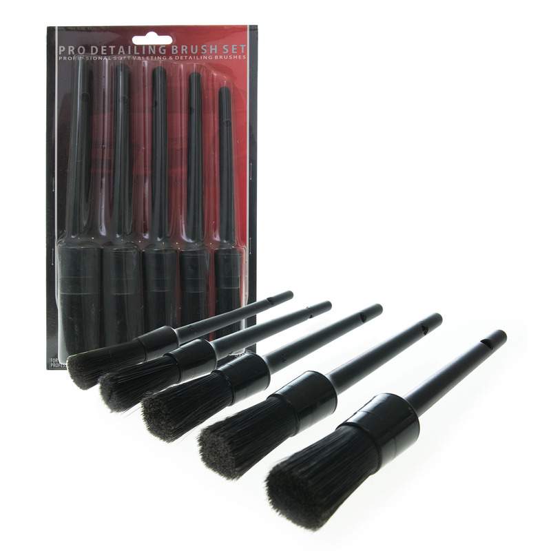 Set of 5 Pro Detailing Brushes - | MOGG196