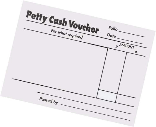 Petty Cash Voucher Pad | BOO01