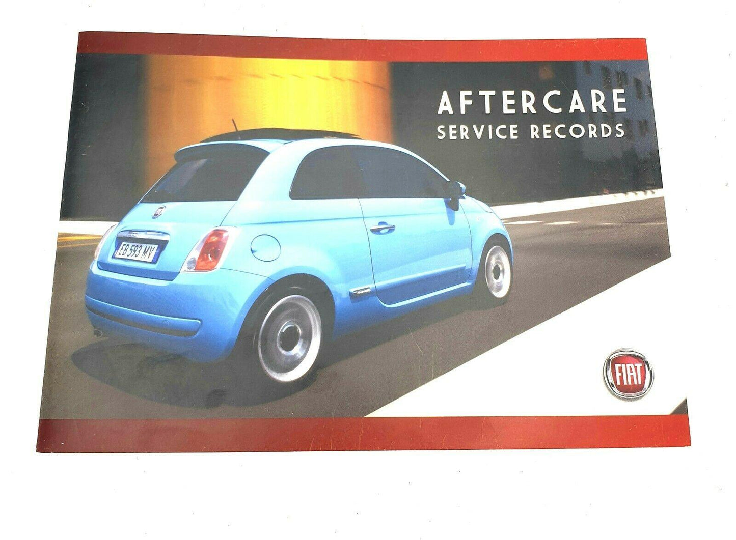 Genuine Fiat Service Record Book | AFTERCARE2