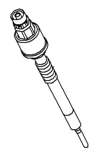 1x Genuine Glow Plug - Vauxhall Astra | 55590466