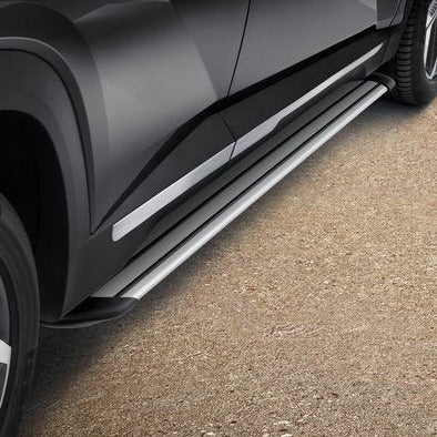 Genuine Side Steps - Hyundai Tucson - Rugged With Black Accent | N7370ADE00BL