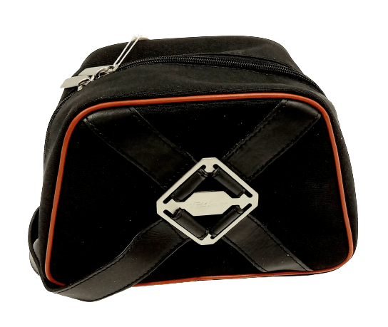 Fiat Toiletry Bag, Black with Red Piping - 124 | 6002350144