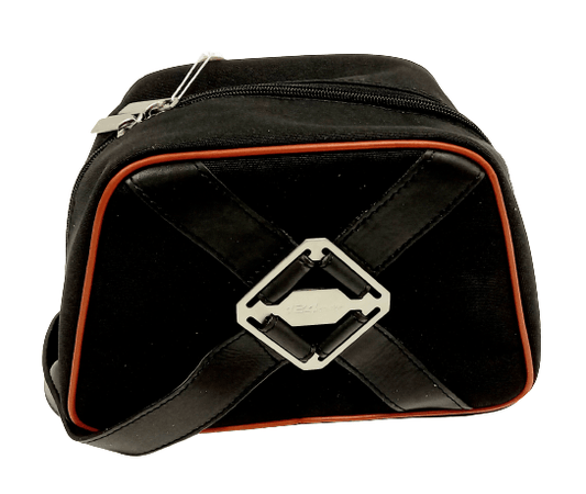 Fiat Toiletry Bag, Black with Red Piping - 124 | 6002350144