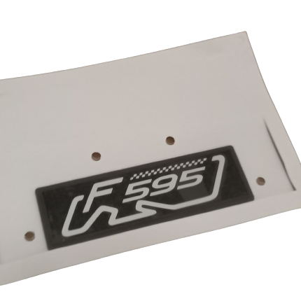 Genuine Fiat Badge 'F595' - 500 Abarth | 735757263 | 735757263