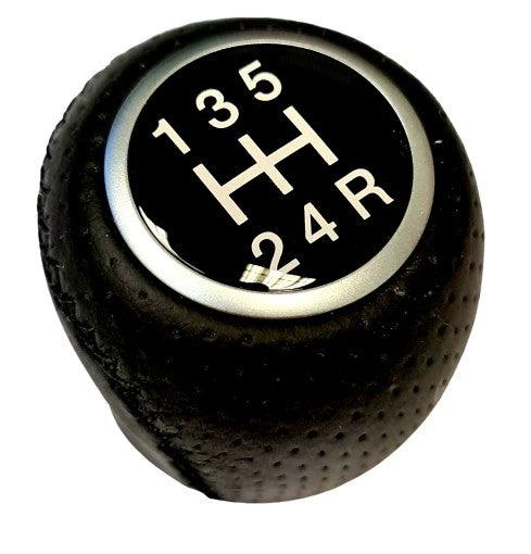 Genuine Fiat Gear Knob, 5 Speed Leather - Fiat Grande Punto & Evo | 55344894 | 55344894