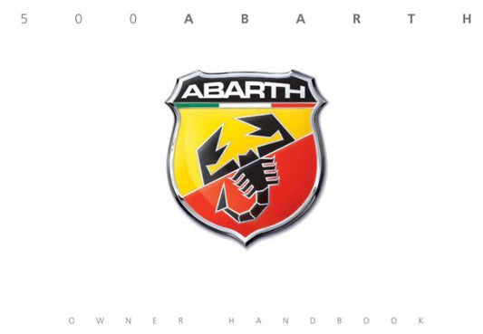Genuine Abarth 500 Owners Handbook Spanish | 60381383