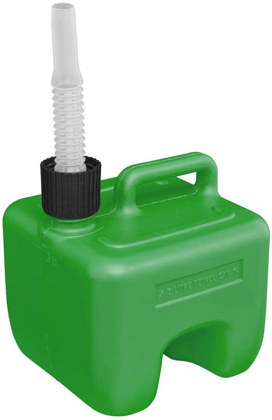 Sealey Stackable Fuel Can 3L - Green | JC3G